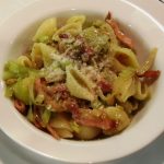 Bacon, Leek & Pine Nut Pasta