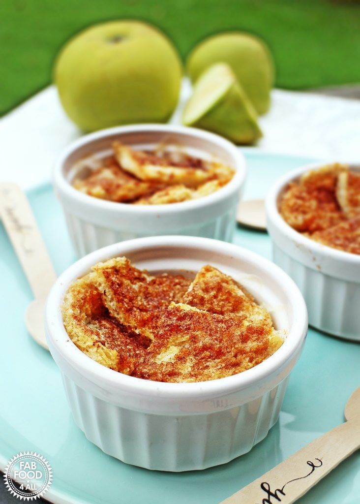 Quick Apple Puddings - simple & delicious! Fab Food 4 All
