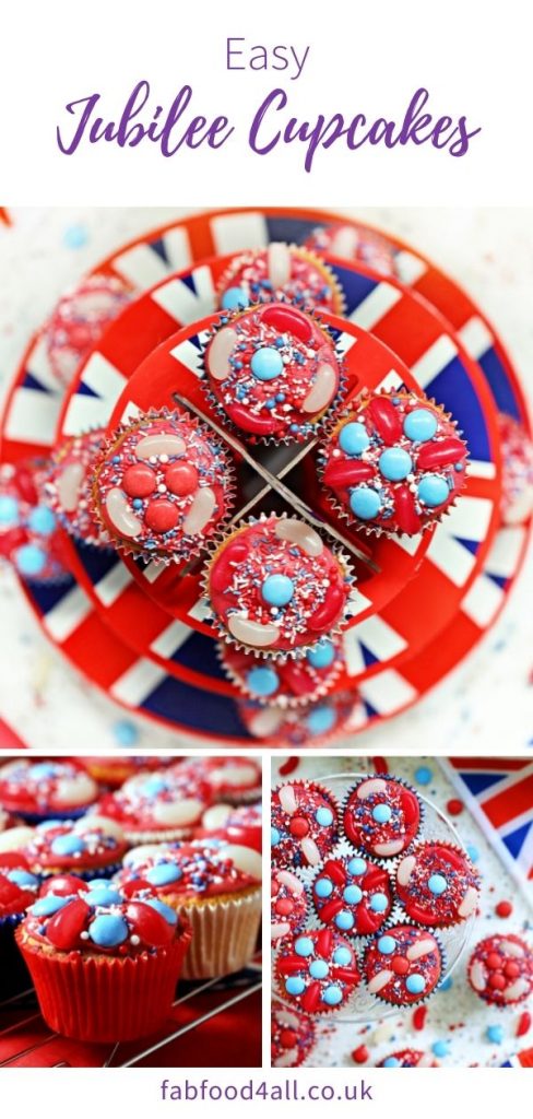 Jubilee Cupcakes Pinterest Image