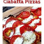 Quick Ciabatta Pizzas (Pinterest Image)