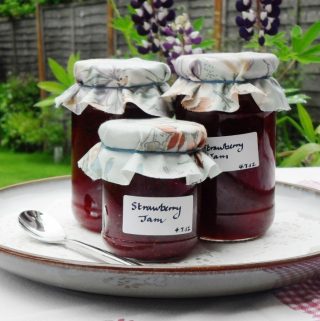 3 jars of Strawberry Jam