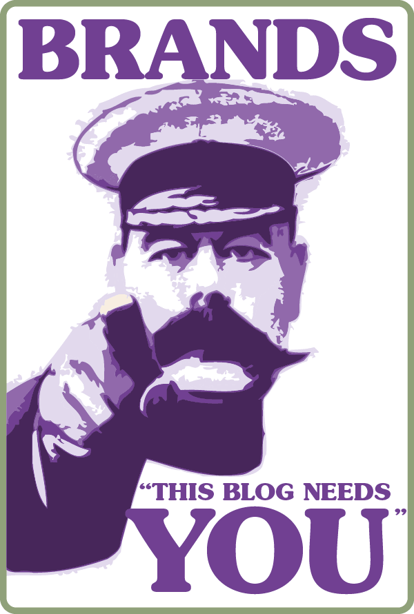Brands This Blog Needs You
