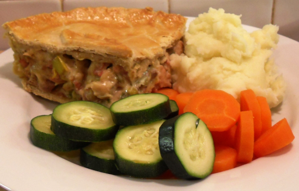 Turkey, Bacon & Leek Pie pure comfort food! Fab Food 4 All