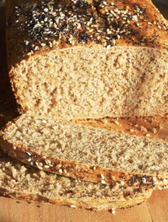 Wholemeal & Spelt No-knead Loaf