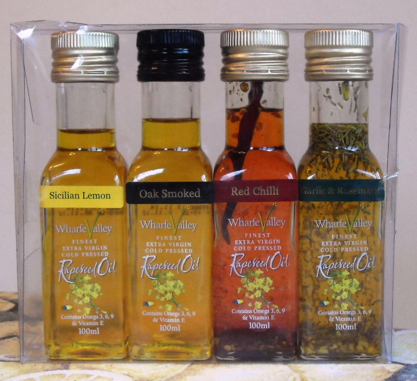 Wharfe Valley Flavoured Rapeseed Oils