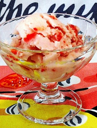 Strawberry & Vanilla Ice Milk, the guilt free cooler! Fab Food 4 All