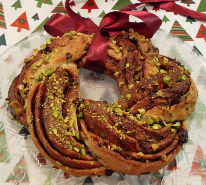 Christmas, Kringle, bread, cake