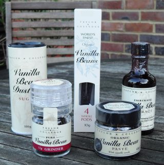 Vanilla pod, vanilla paste, vanilla bean, vanilla extract, vanilla grinder