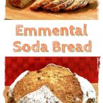 Emmental Soda Bread montage Pinterest image.
