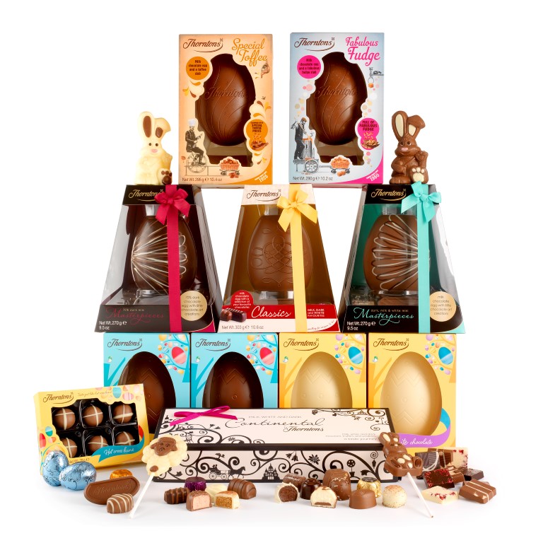 Thorntons, Easter, chocolate, eggs, lollies, bunnies, hopalot