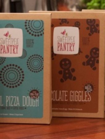 Sweetpea Pantry, Kid's baking mixes, Ocado, Ginger Giggles, Chocolate Giggles, Playful Pizza Dough, Super Oat Flapjack, Grainy Brainy Pancakes