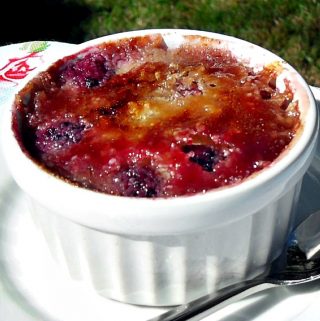 Vegan, dairy free, gluten free, low fat, dessert, bramble