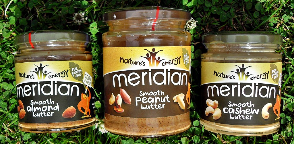 Meridian Nut Butters, Cashew, Peanut, Almond