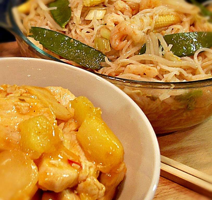 Mid-Autumn Festival Feast with Amoy Noodles & Sauces, Pad Thai, Sweet & Sour, Sweet Thai Chilli, recipes