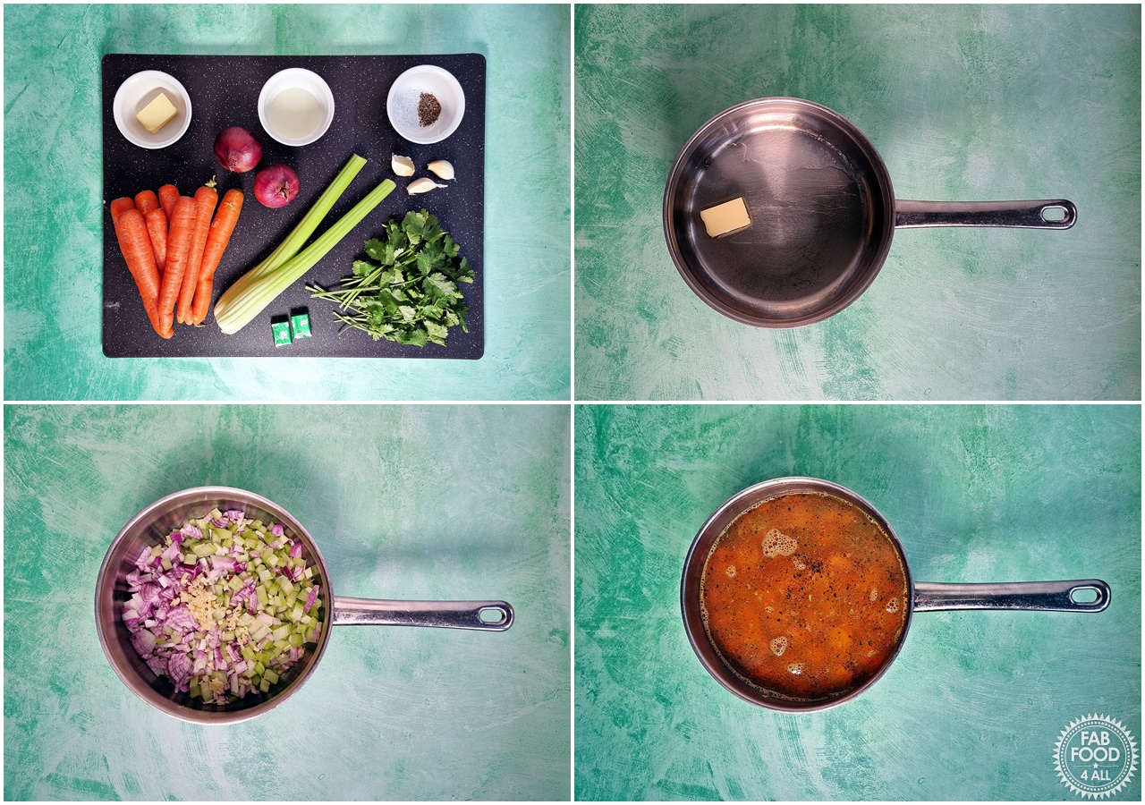 Carrot & Fresh Coriander Soup Recipe Steps 5 - 8