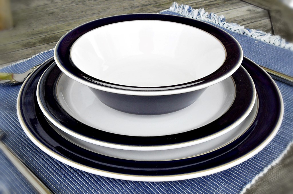 Denby Malmo Dinner Set Competition, Made in England, pottery, crockery, dinner service, scandinavian design, blue and white, competition, giveaway, win