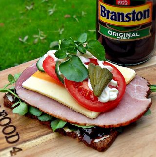 Ploughman's Open Sandwich