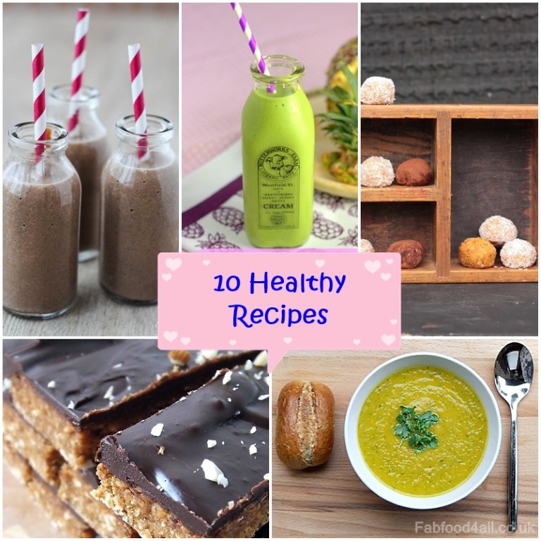 10 Healthy Recipes, healthy eating, diet, low fat, high fibre, 