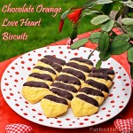 Chocolate Orange Love Heart Biscuits - Fab Food 4 All