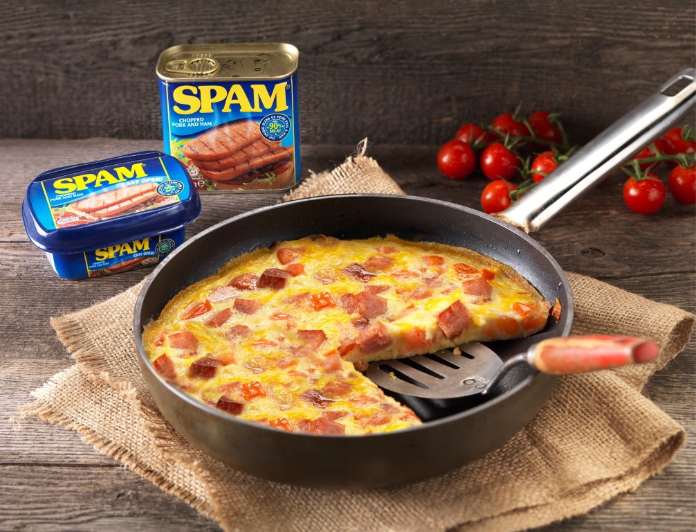SPAM® Brunch Frittata, eggs, breakfast, lunch, easy