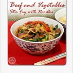 Beef and Vegetables Stirfry with Noodles - ActiFry recipe. Healthier than a takeaway but just as delicious, you'll want to make this again and again! #ActiFryRecipes #Fakeaway #HealthyRecipes #Stirfry #StirfryRecipes #HealthyRecipes #HealthyEating #AirFryerRecipes #AirFryerStirFry #Beef #BeefStirfry #BeefRecipes #HoisinSauceRecipes #HoisinSauce #TakeawayRecipes #Chinese #ChineseRecipes