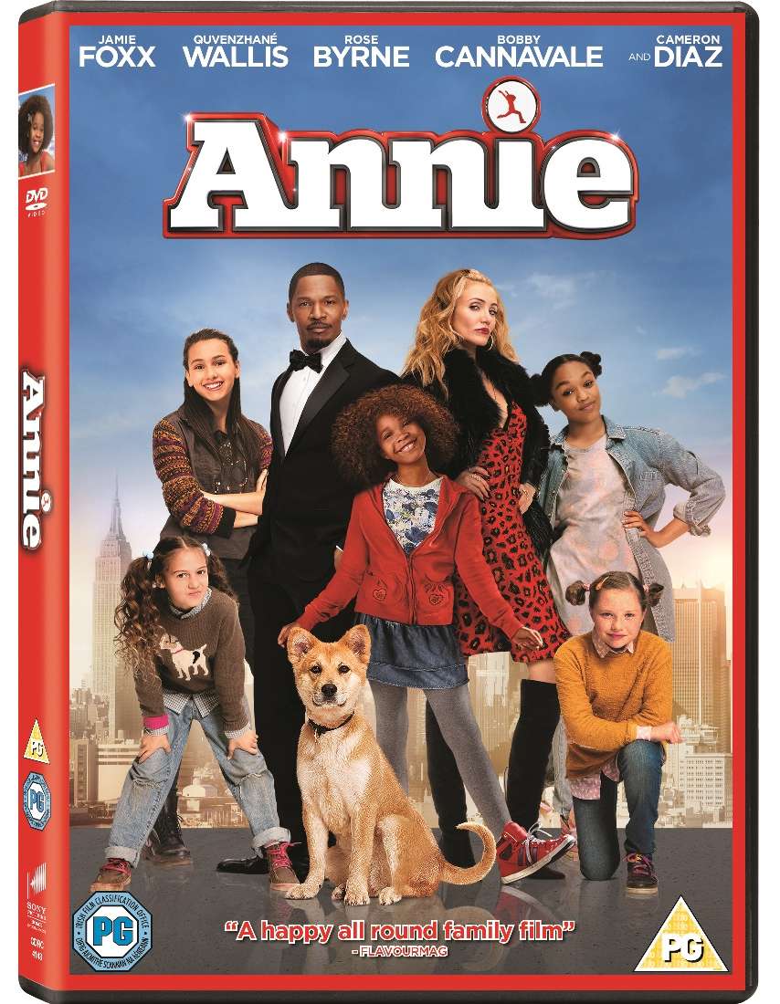 Annie, Blue-ray, DVD, release 27 April 2015