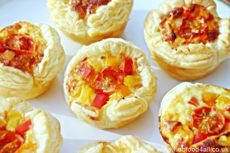 Sunny Picnic Quiches - Fab Food 4 All