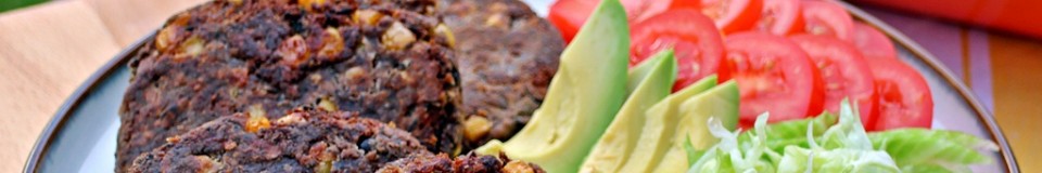 Spicy Black Turtle Bean Burgers, better than beef burgers! - Fab Food 4 All
