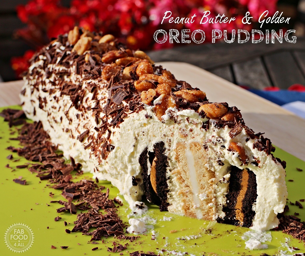 Peanut Butter & Golden Oreo Pudding - Fab Food 4 All