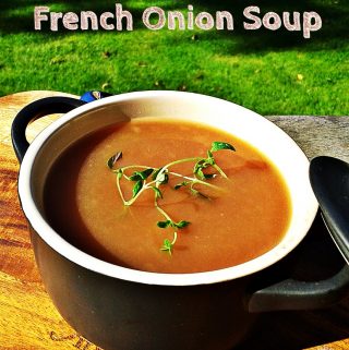 3 Ingredient Cheat's Fat Free French Onion Soup - Fab Food 4 All
