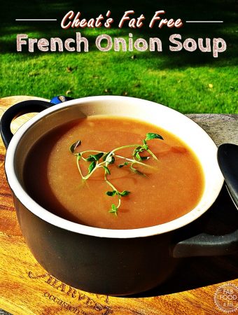 3 Ingredient Cheat's Fat Free French Onion Soup - Fab Food 4 All