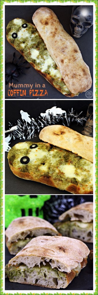 Mummy in a Coffin Pizza - Fab Food 4 All