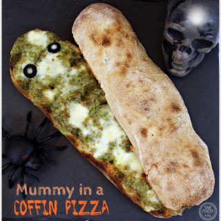Mummy in a Coffin Pizza - Fab Food 4 All