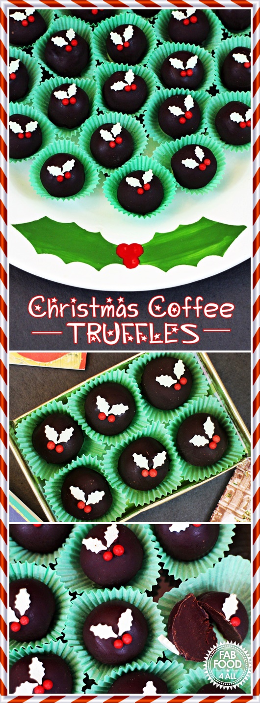 Christmas Coffee Truffles - Fab Food 4 All