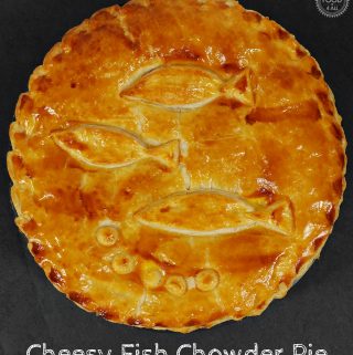 Cheesy Fish Chowder Pie - Fab Food 4 All