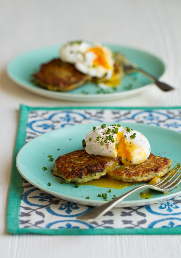 Courgette Fritters from Hungry Healthy Happy
