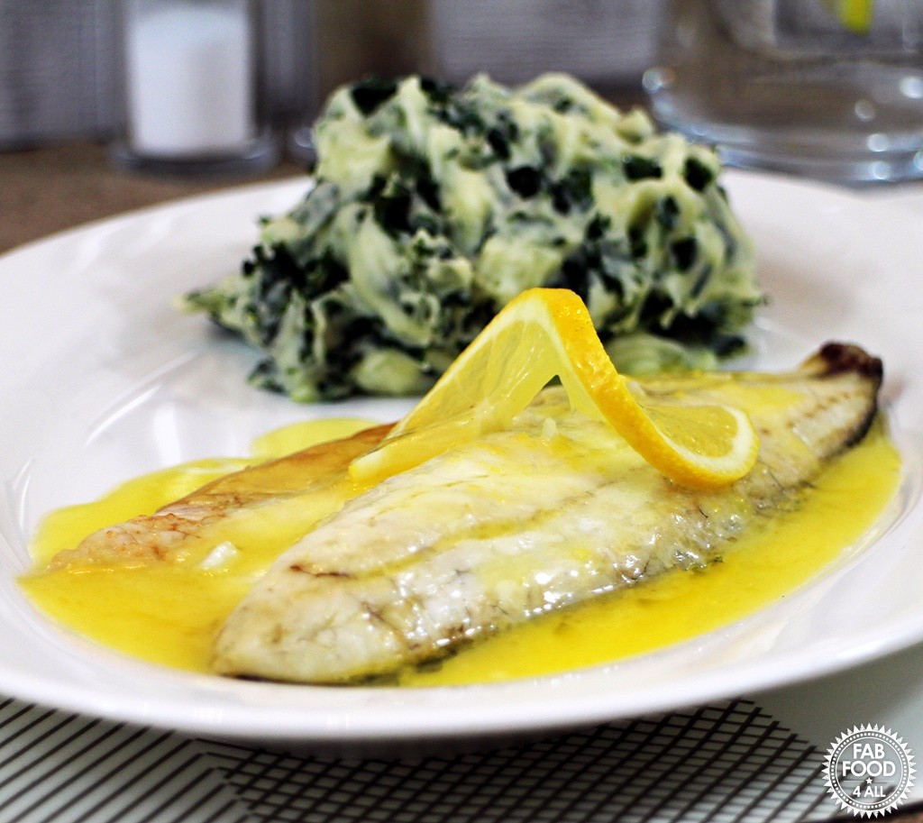 Grilled Seabass with Lemon Garlic Butter Sauce and Colcannon (30) lr