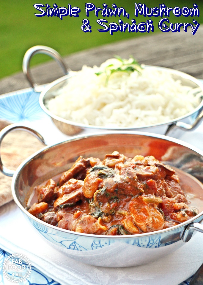 Quick & Spicy Prawn Curry - hot & tasty! Fab Food 4 All