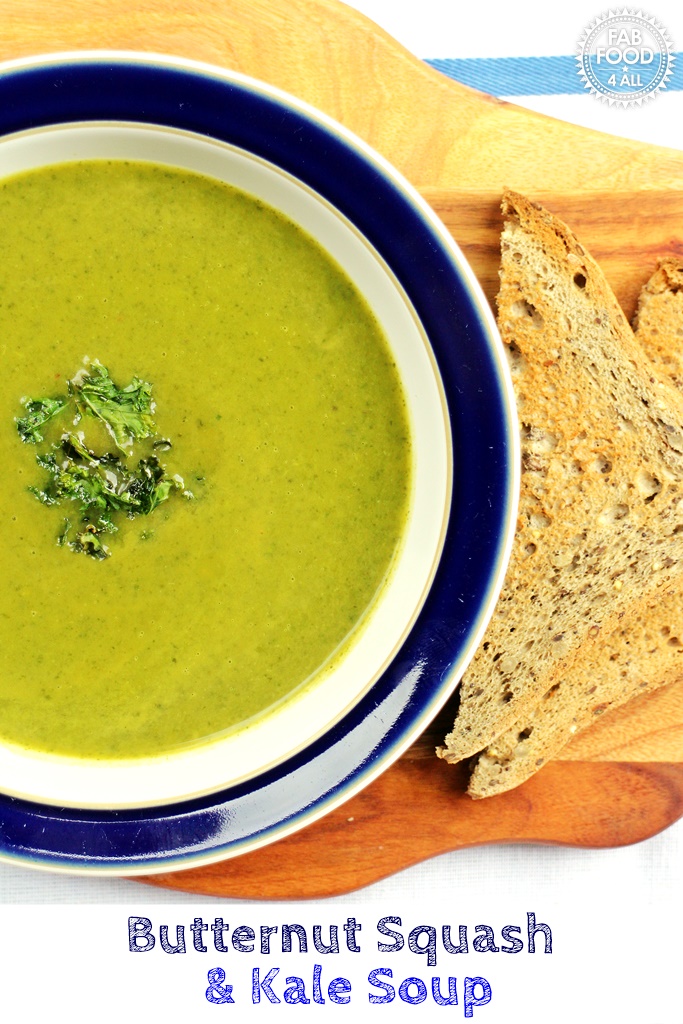 Butternut Squash and Kale Soup