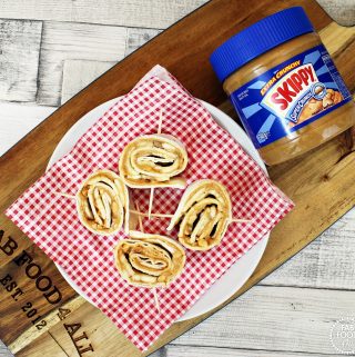 Peanut Butter and Banana Gluten Free Wrap n Rolls