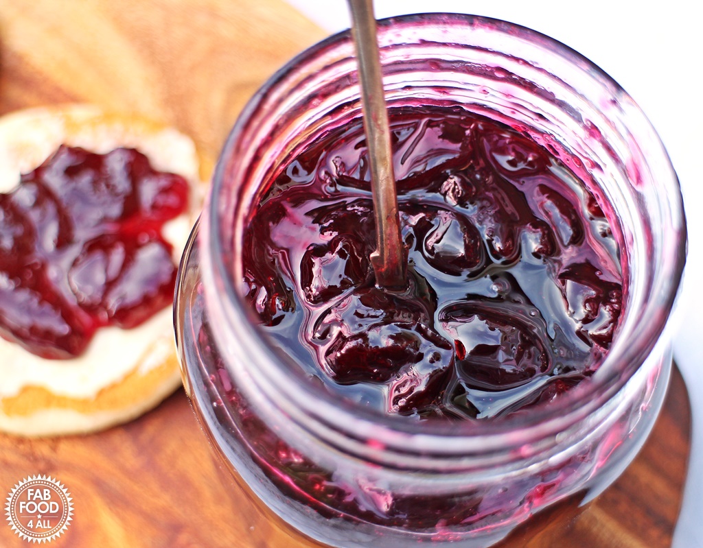 Cherry Jam, simple and delicious! Fab Food 4 All