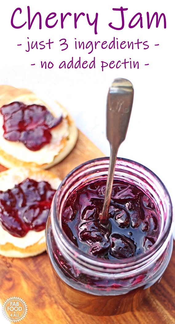Cherry Jam simple and delicious! Fab Food 4 All