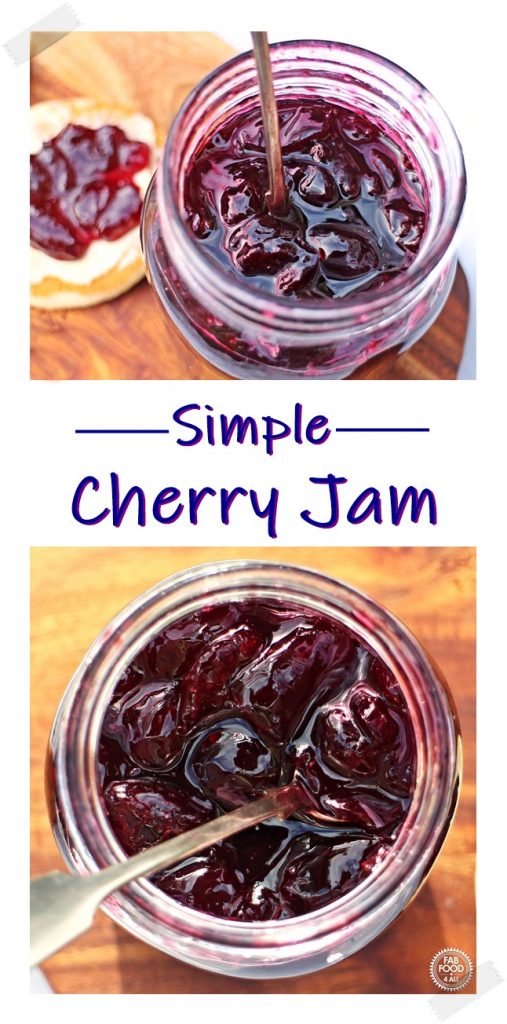 Cherry Jam Pinterest image.