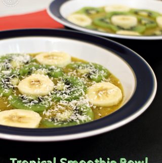 Tropical Smoothie Bowl - Fab Food 4 All