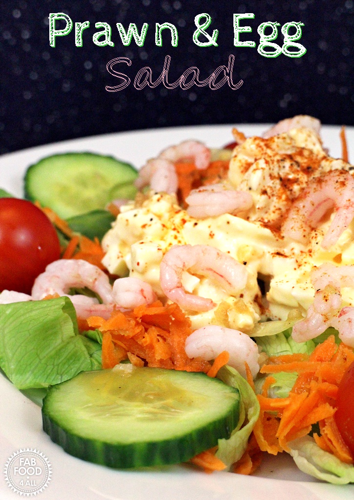 Prawn & Egg Salad - Fab Food 4 All