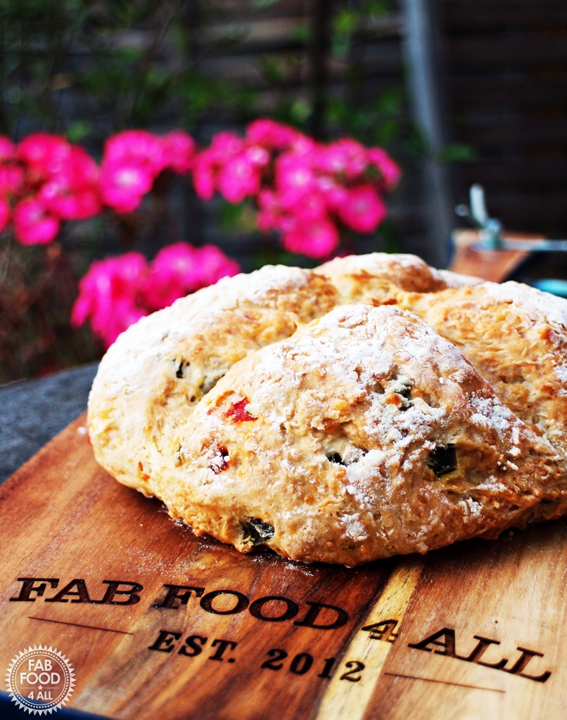 Easy Cheesy Jalapeno Soda Bread Fab Food 4 All