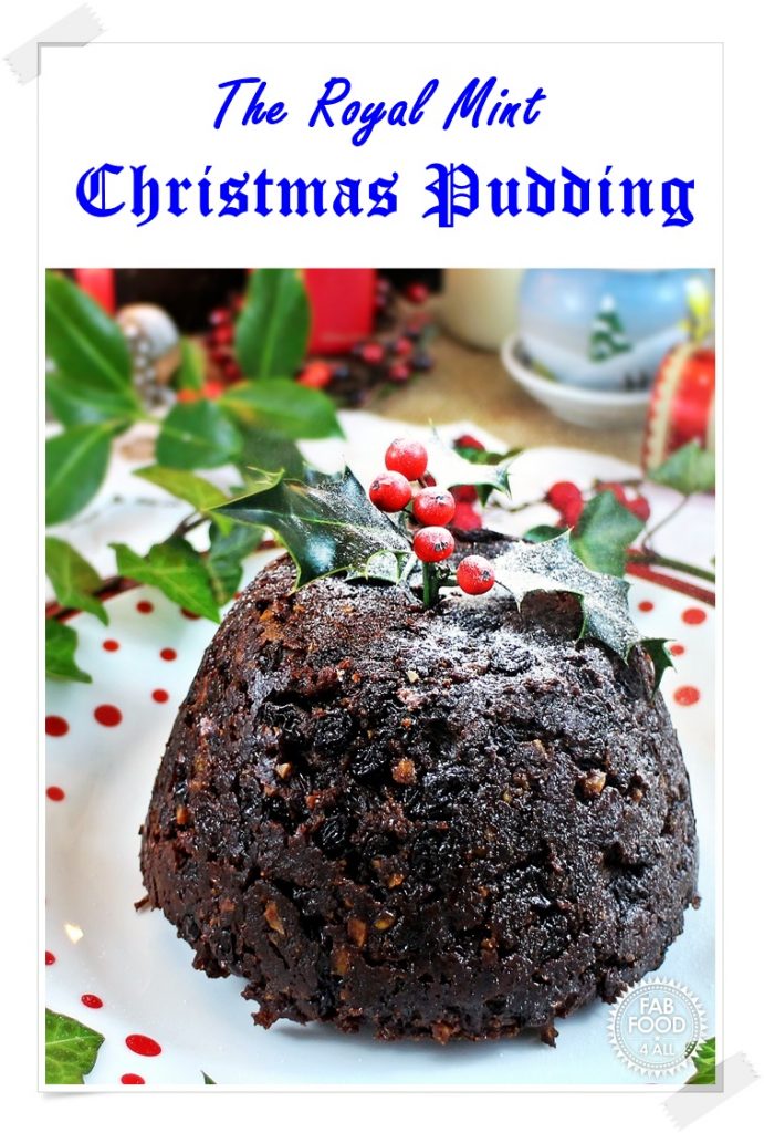 The Royal Mint Christmas Pudding (Pinterest image)