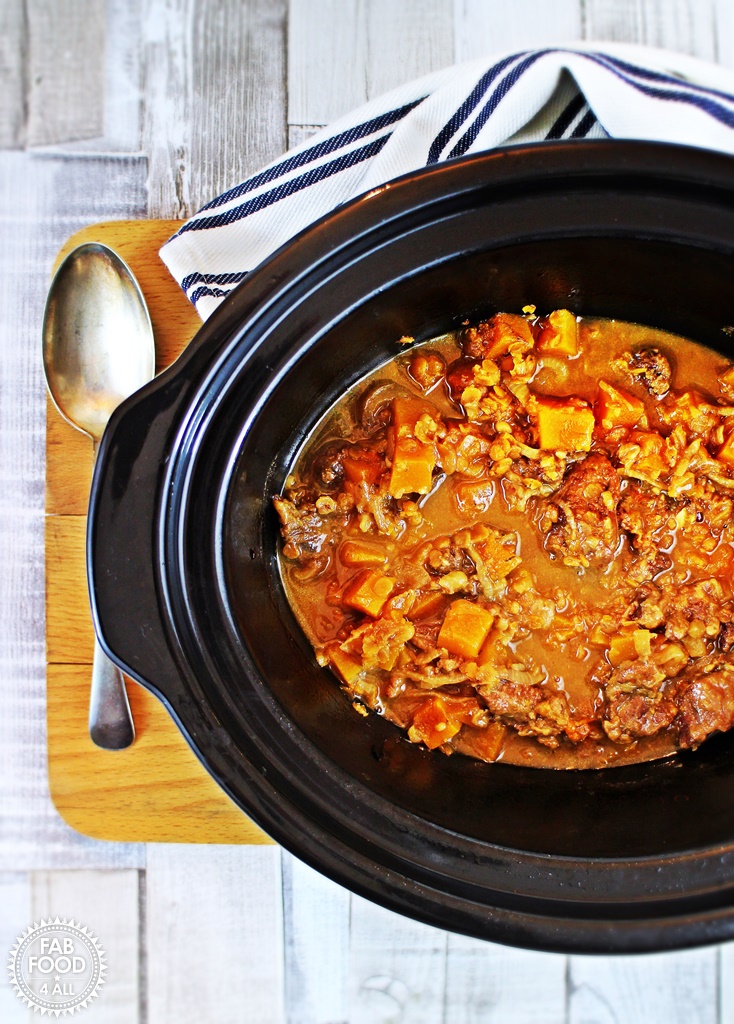 Slow Cooked Beef & Butternut Squash Fab Food 4 All
