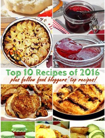Top 10 Recipes of 2016 - Fab Food 4 All