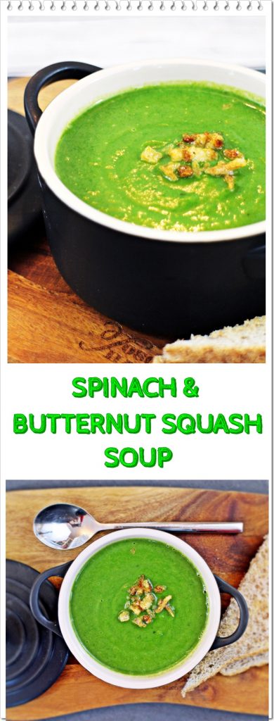 Spinach & Butternut Squash Soup - Fab Food 4 All